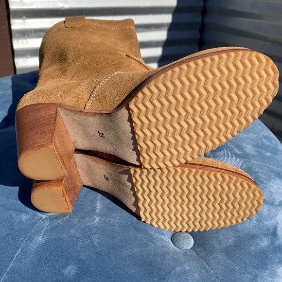 Ganni Suede Ankle Boots - Picture 9 of 16